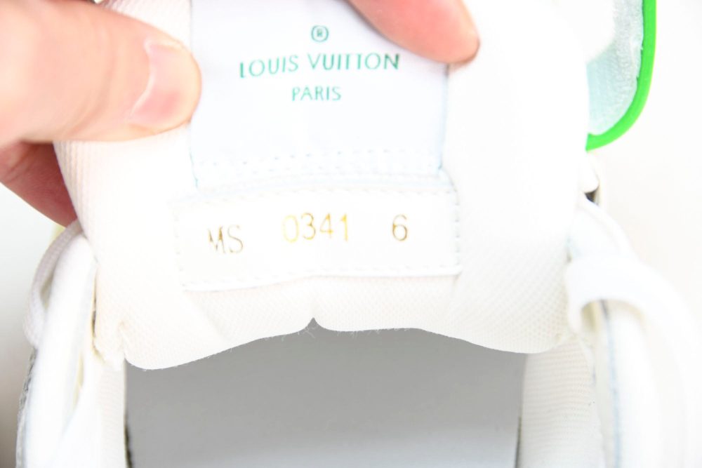 Louis Vuittоп Trainer Low Velcro Strap 'Green Mesh' - Image 14