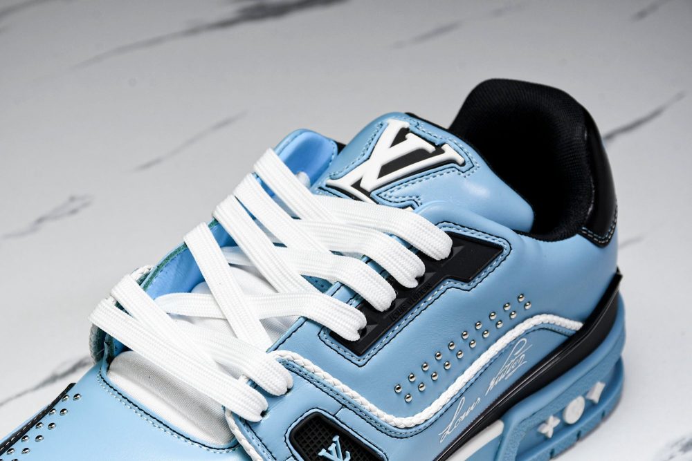Louis Vuittоп Trainer Low Western 'Blue' - Image 10