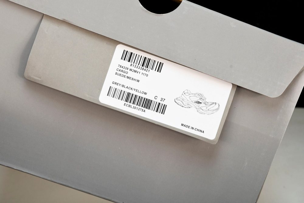 Cargo Sneaker 'White Yellow' - Image 32