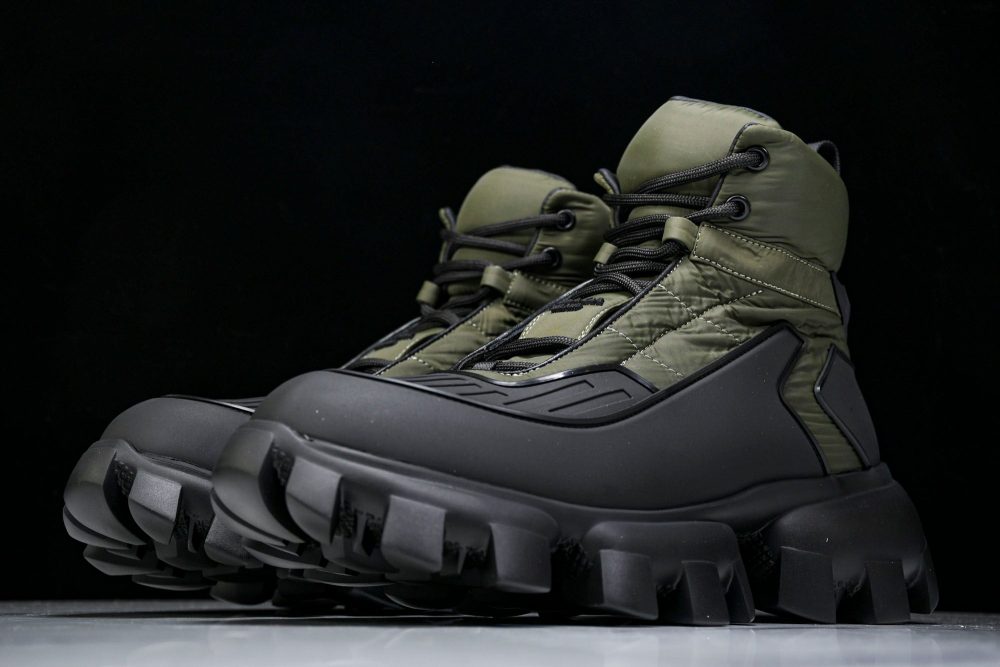 Prada Cloudburst Thunder High 'Army Green Black' - Image 2