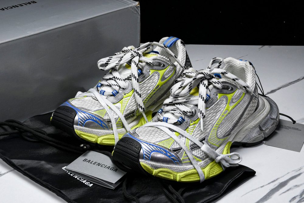 3XL Sneaker 'White Yellow Blue' - Image 22