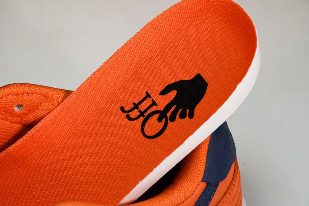 Off-White Out Of Office OOO Low Top 'Orange White Blue' - Image 16