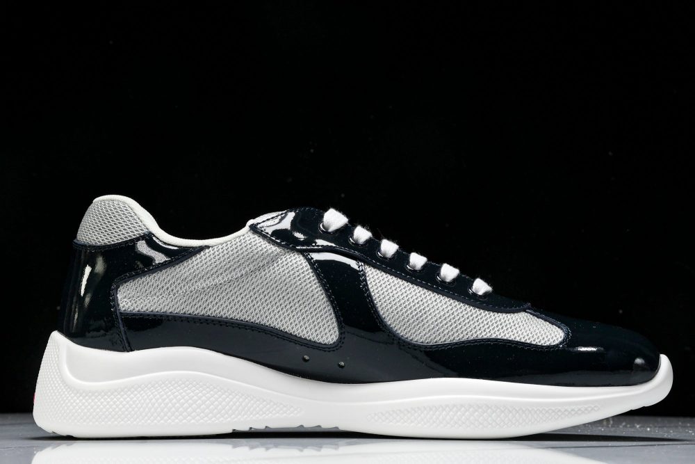 Prada America's Cup Sneaker 'Navy Blue Silver' - Image 3