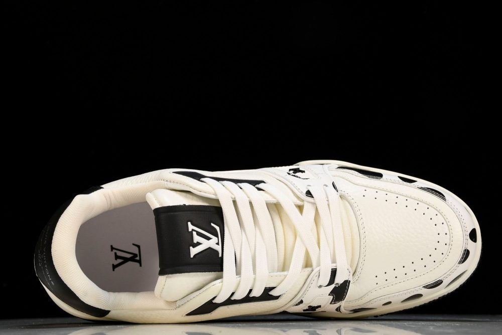 Louis Vuittоп Trainer Low by Yayoi Kusama 'Black' - Image 4