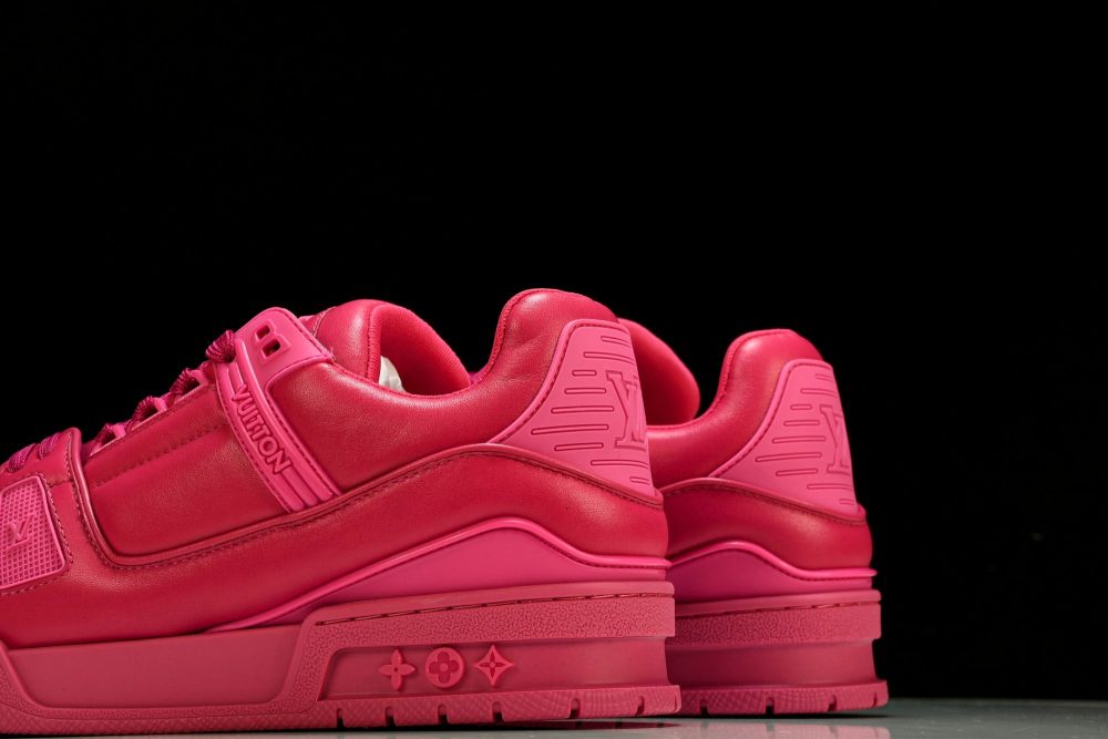 Louis Vuittоп Trainer Low Padded 'Fuchsia' - Image 8