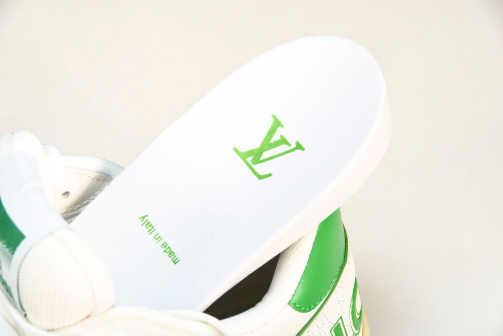 Louis Vuittоп Trainer Low Velcro Strap 'Green Mesh' - Image 16