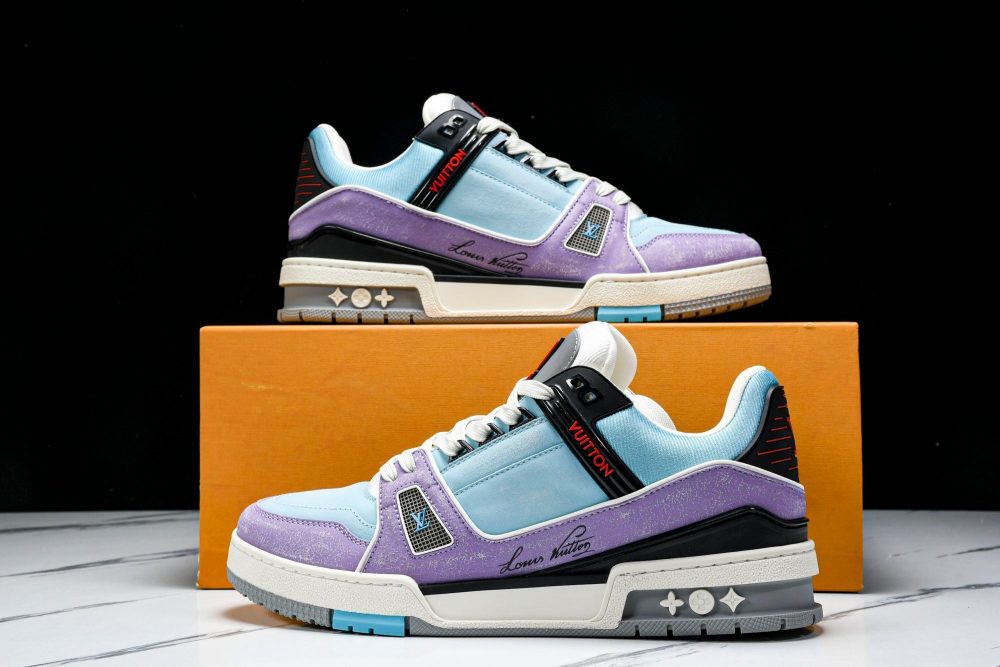 Louis Vuittоп Trainer Low 'Blue Multi' - Image 18