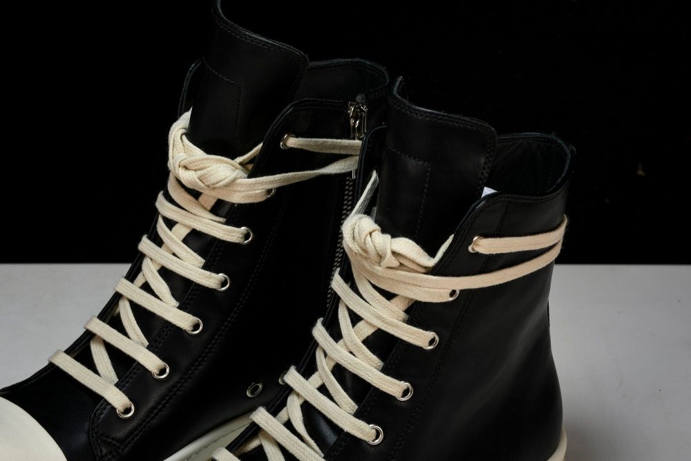 Rick Owens Ramones High EDFU 'Black Milk' - Image 19