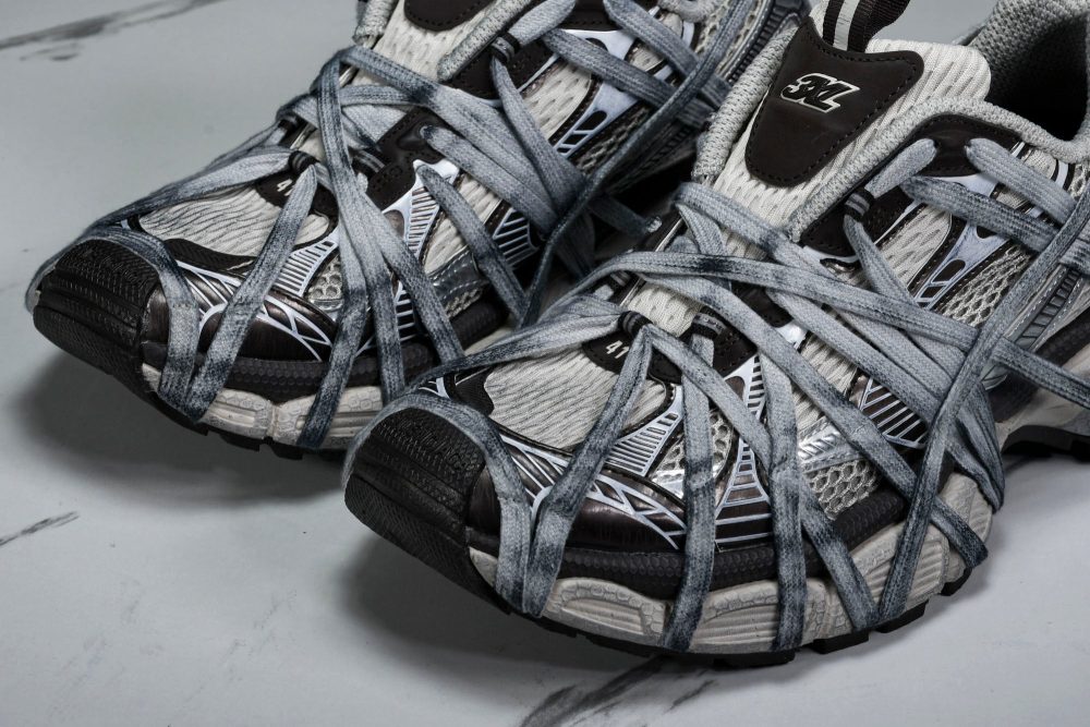 3XL Sneaker Extreme Lace 'Grey Brown' - Image 20