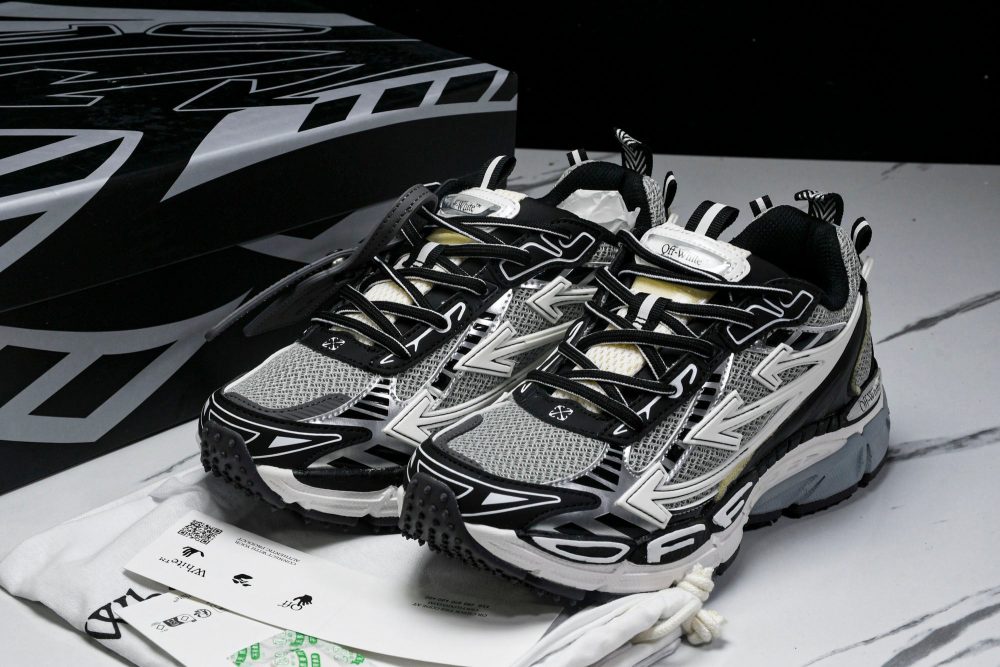 Off-White "Be Right Back" Sneaker 'Silver' - Image 20