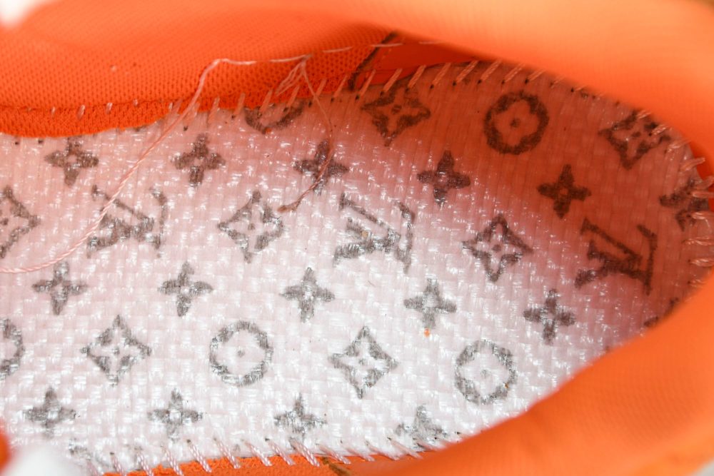 Louis Vuittоп Trainer Low Velcro Strap 'Monogram Denim Orange' - Image 17