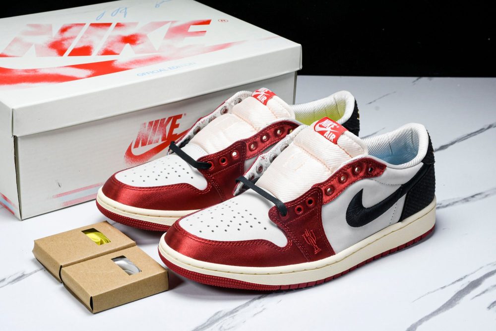 AJ1 Retro Low OG x Trophy Room 'Rookie Card - Away' - Image 23