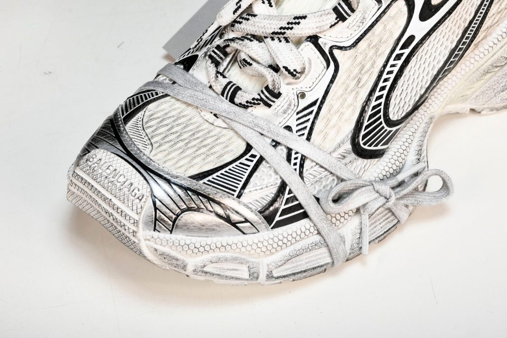 3XL Sneaker 'White Black' - Image 9