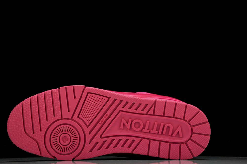 Louis Vuittоп Trainer Low Padded 'Fuchsia' - Image 5