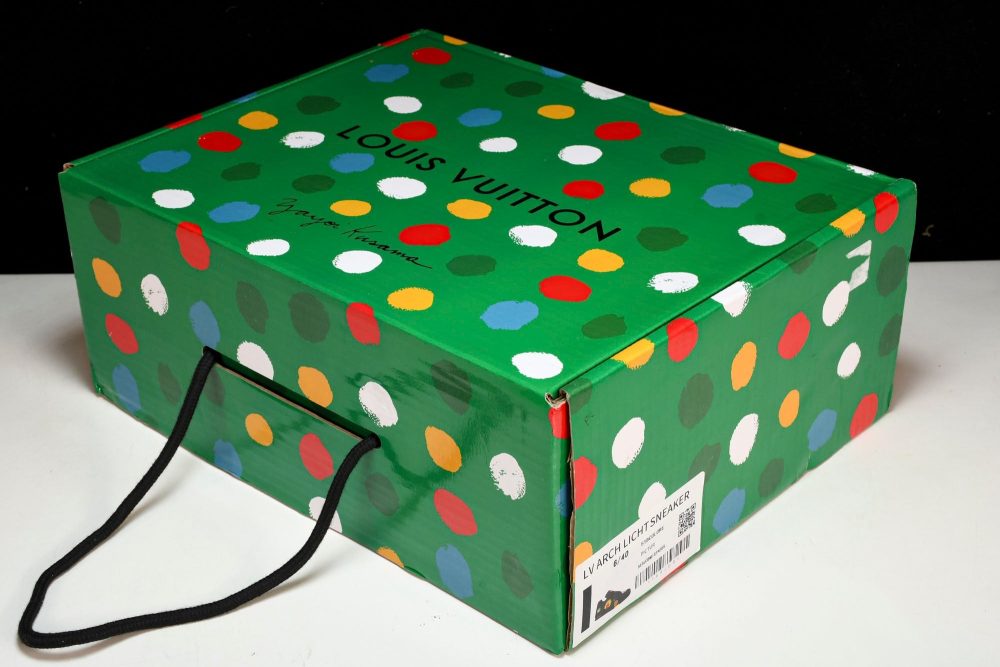 Louis Vuittоп Trainer Low by Yayoi Kusama 'Black Print' - Image 32
