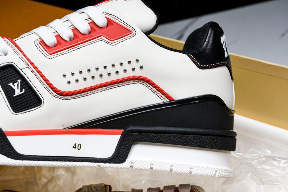 Louis Vuittоп Trainer Low Western 'White Red' - Image 25