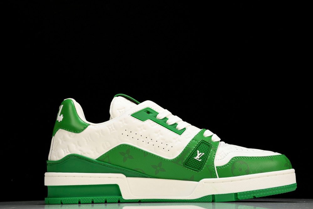 Louis Vuittоп Trainer Low 'Signature Green' - Image 3