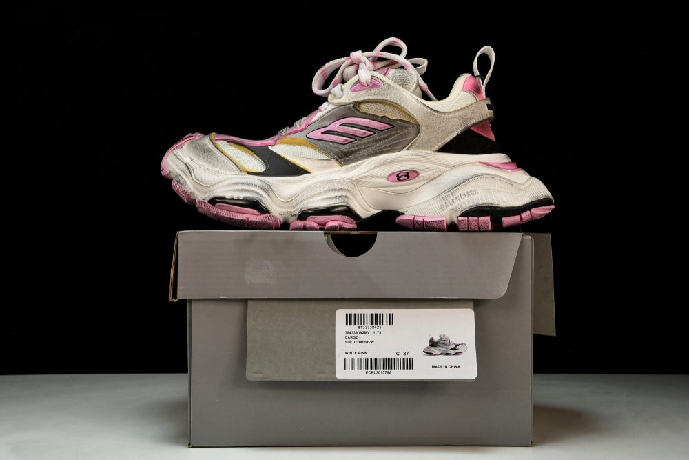 Cargo Sneaker 'White Pink' - Image 26