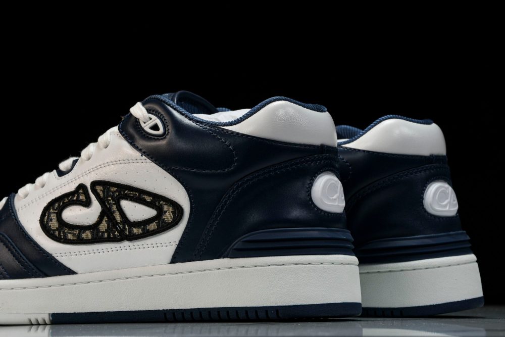 D1or B57 Mid-Top "Navy Blue White' - Image 8