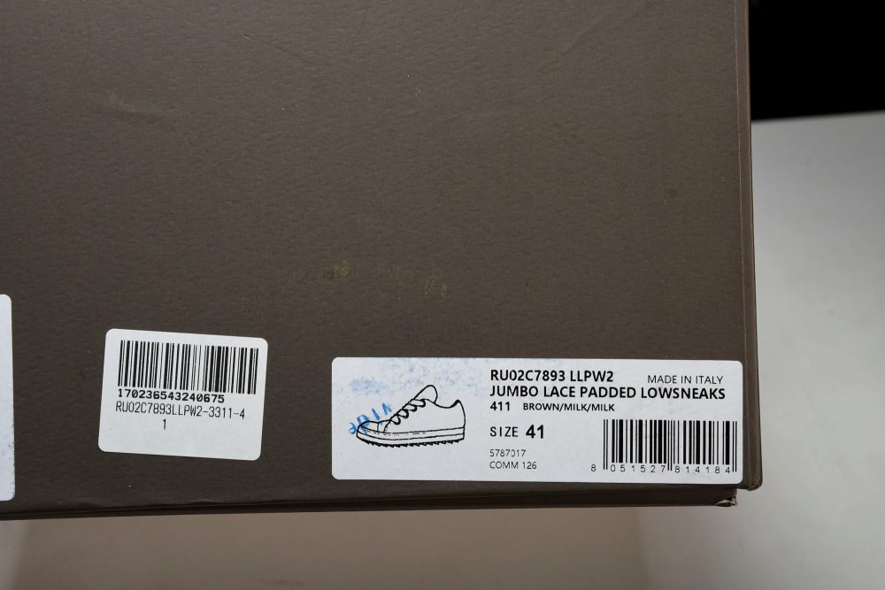 Rick Owens Luxor Jumbo Lace Padded Low 'Black' - Image 31