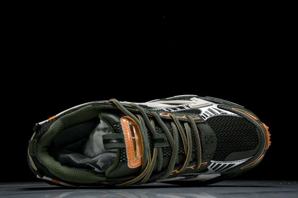 Off-White "Be Right Back" Sneaker 'Army Green' - Image 4