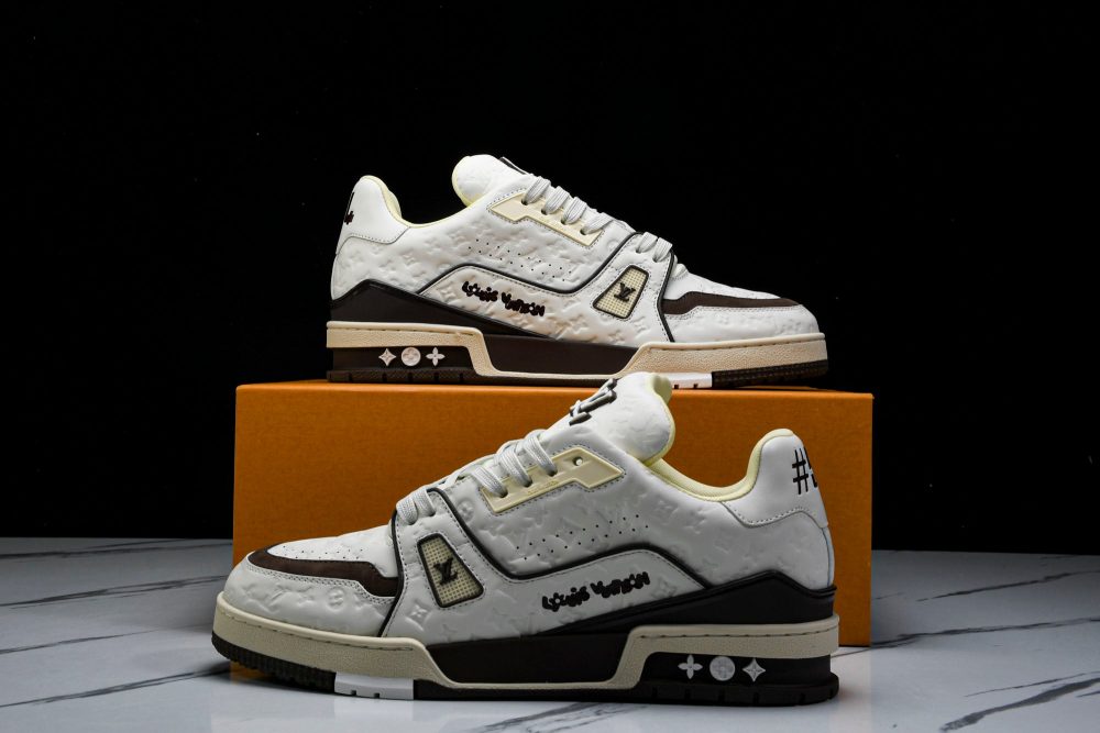Louis Vuittоп Trainer by Tyler, The Creator 'White Mocha' - Image 22