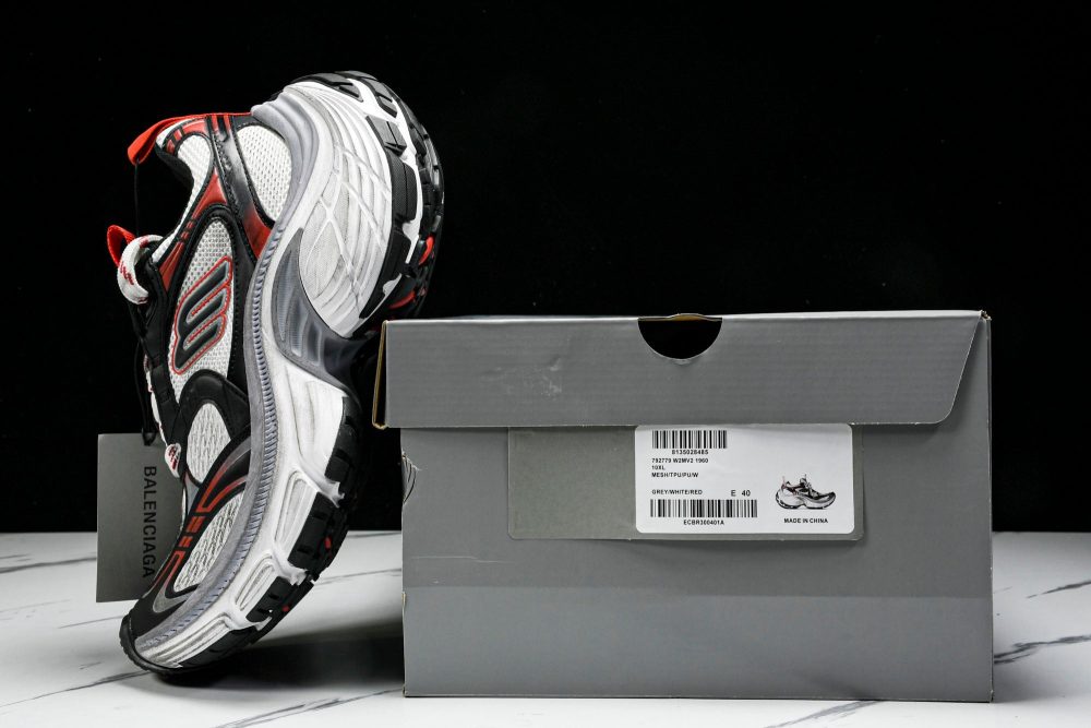 10XL Sneaker 'White Black Red' - Image 25