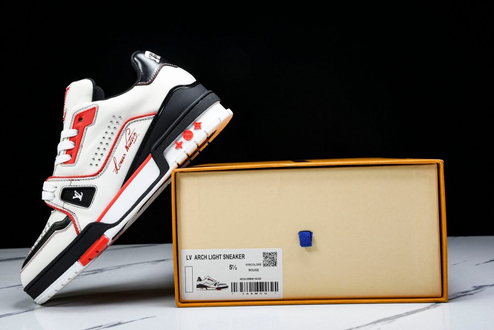 Louis Vuittоп Trainer Low Western 'White Red' - Image 20