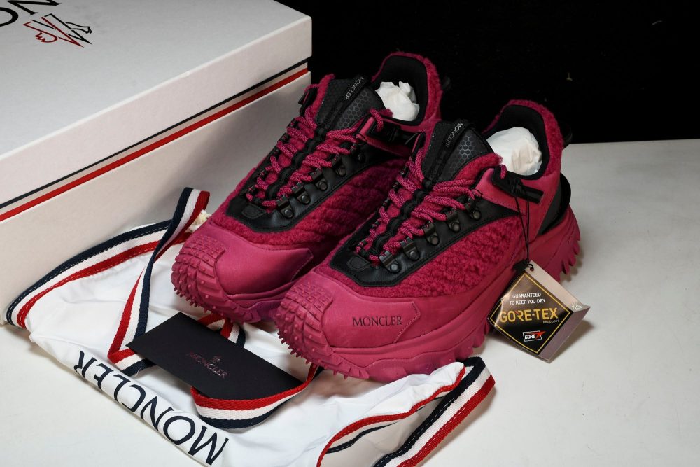 Moncler Trailgrip GTX 'Fuchsia Red Fur' - Image 20