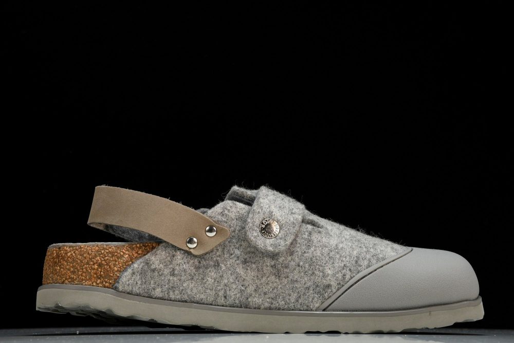 Birkenstock x D1or Tokio Mule Felted Wool 'Grey' - Image 3