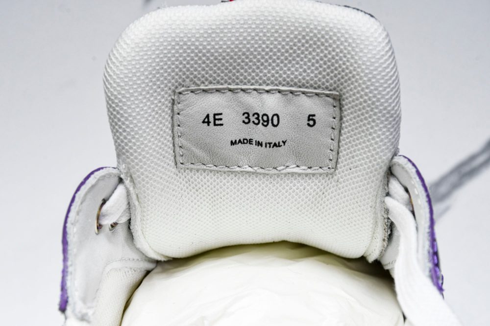 Prada America's Cup Sneaker 'Purple Silver' - Image 12