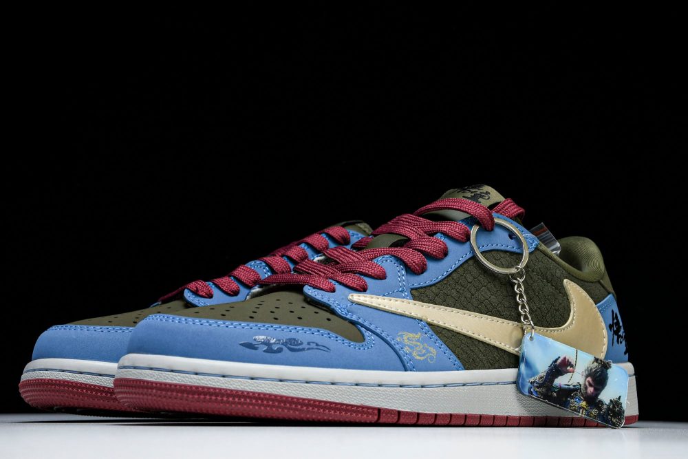 Travis Scott AJ1 Retro Low x Black Myth Wukong (Unreleased) - Image 2