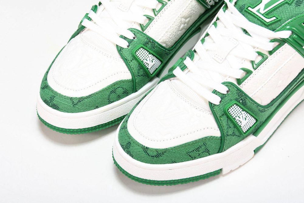 Louis Vuittоп Trainer Low 'Monogram Denim Green' - Image 20