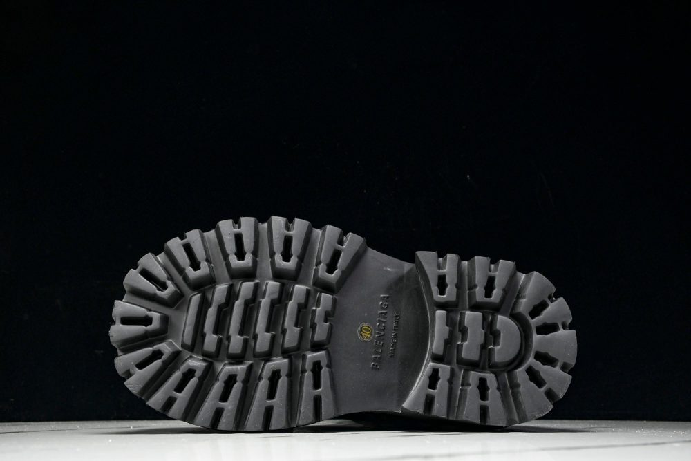 Вalenciaga Stomper Bootie 'Black Canvas' - Image 5