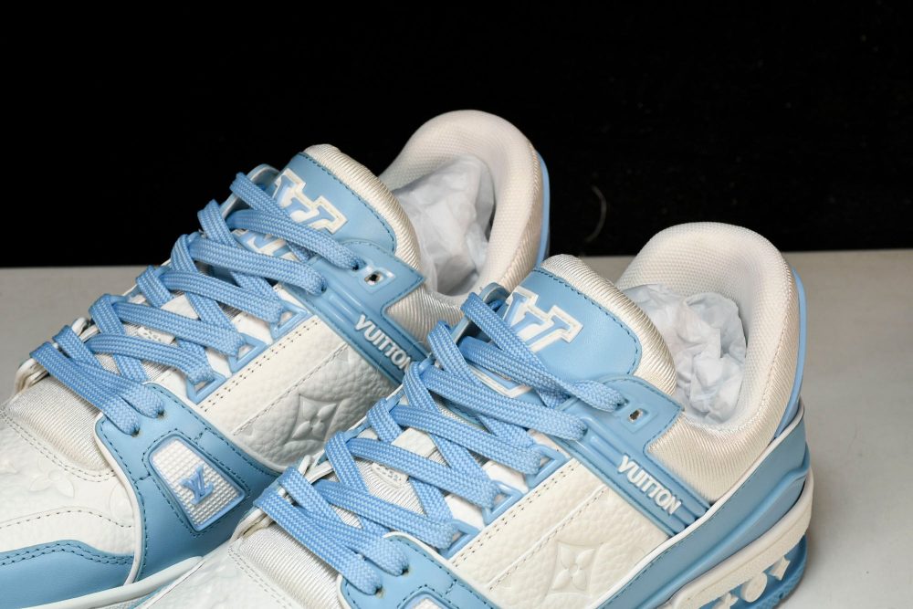 Louis Vuittоп Trainer Low 'White Sky Blue' - Image 21