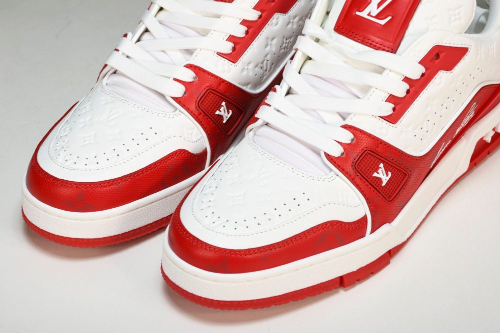 Louis Vuittоп Trainer Low 'Signature Red' - Image 21