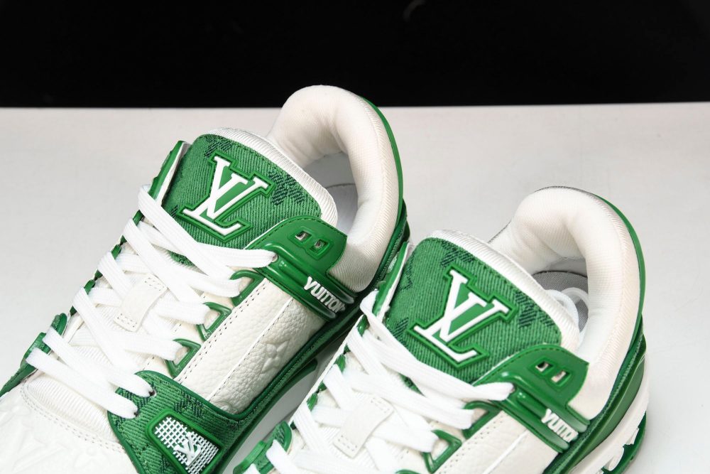 Louis Vuittоп Trainer Low 'Monogram Denim Green' - Image 21