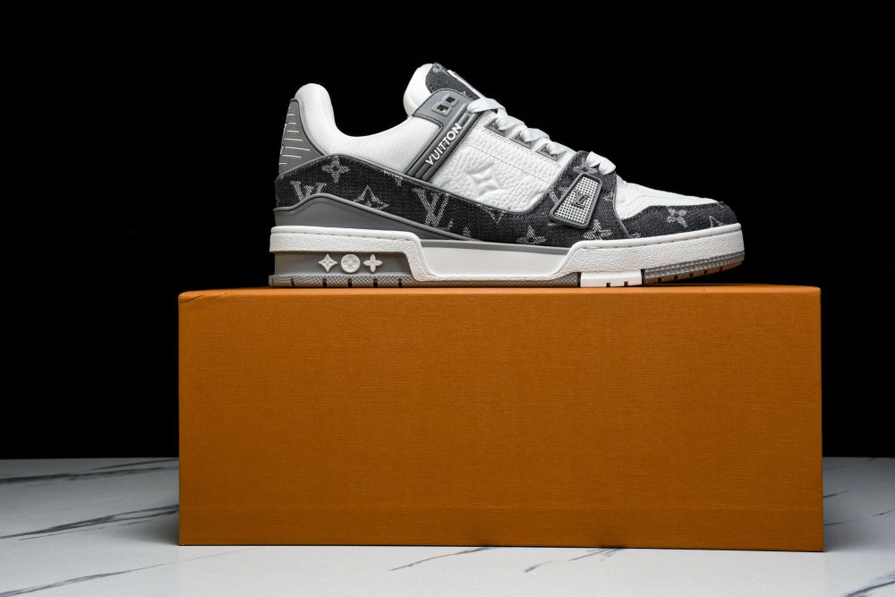 Louis Vuittоп Trainer Low 'Monogram Denim Grey White' - Image 19