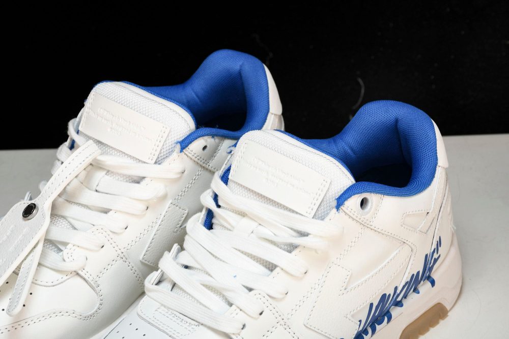 Off-White Out Of Office OOO Low Top "For Walking" - White Blue - Image 22