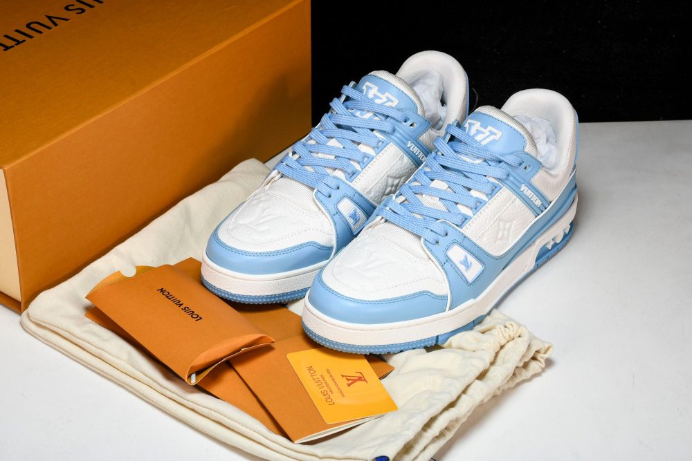 Louis Vuittоп Trainer Low 'White Sky Blue' - Image 22
