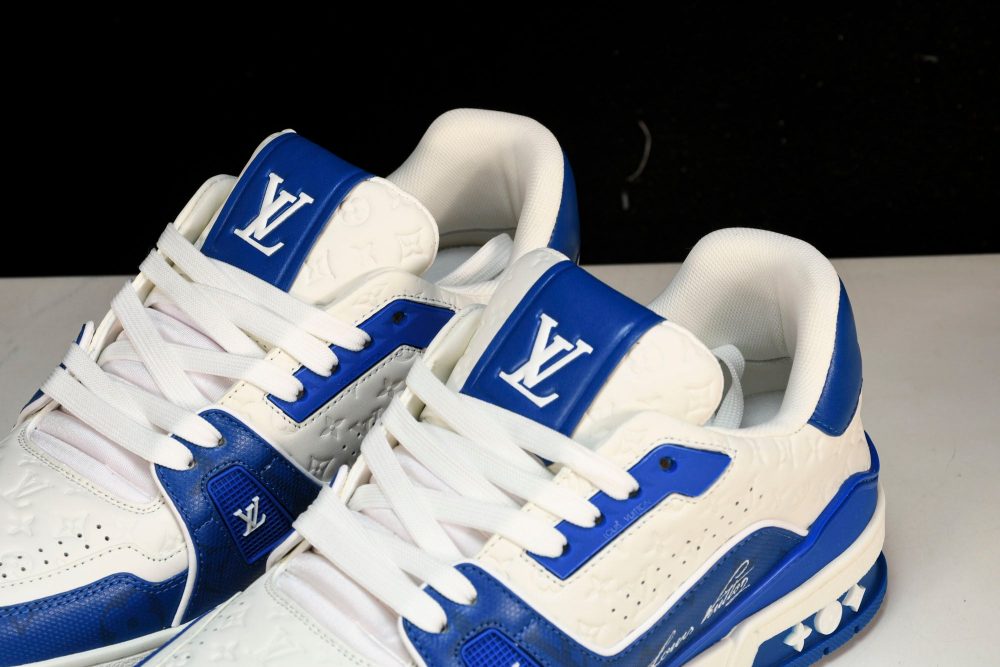 Louis Vuittоп Trainer Low 'Signature Blue' - Image 22