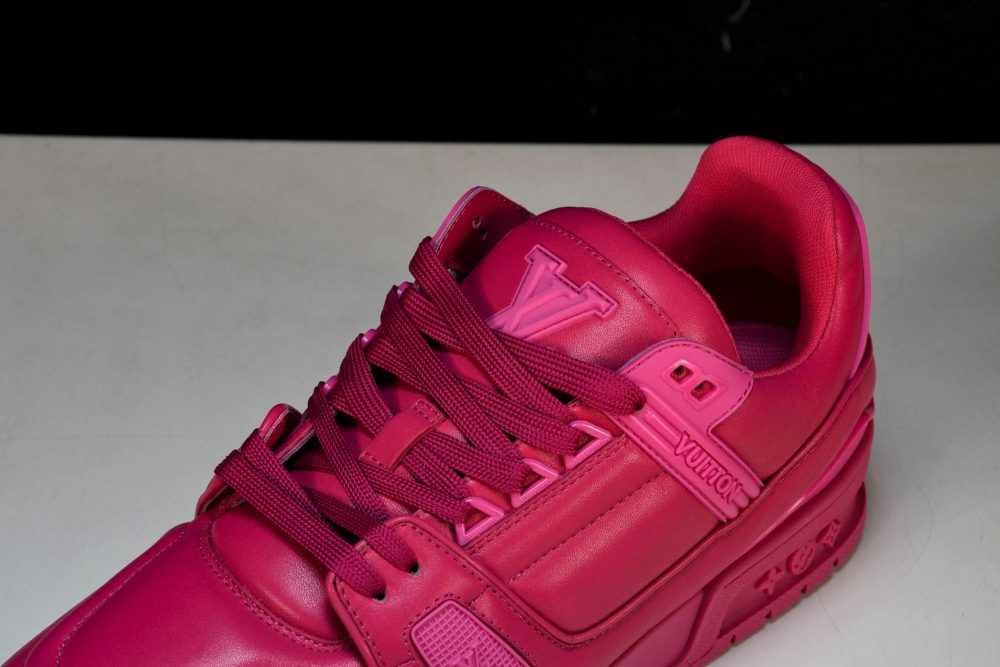 Louis Vuittоп Trainer Low Padded 'Fuchsia' - Image 10