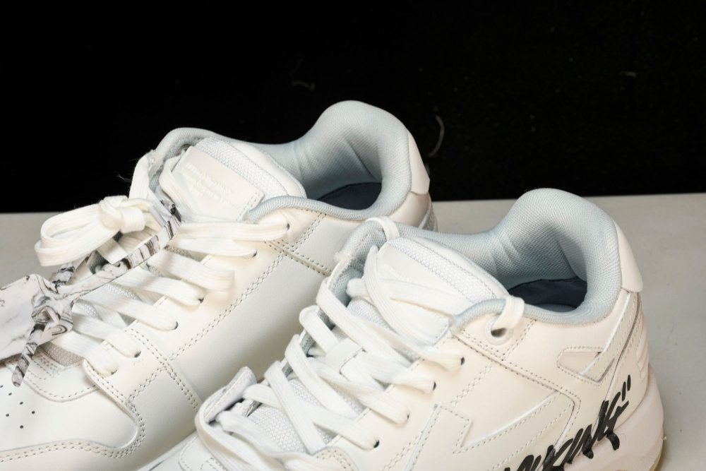 Off-White Out Of Office OOO Low Top "For Walking" - White Black - Image 23