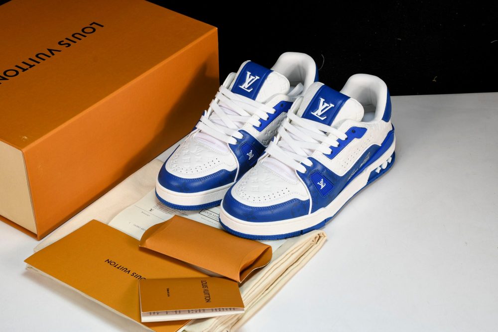Louis Vuittоп Trainer Low 'Signature Blue' - Image 23
