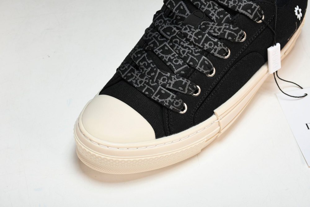 D1or B23 Skater Low x ERL 'Black Canvas' - Image 9