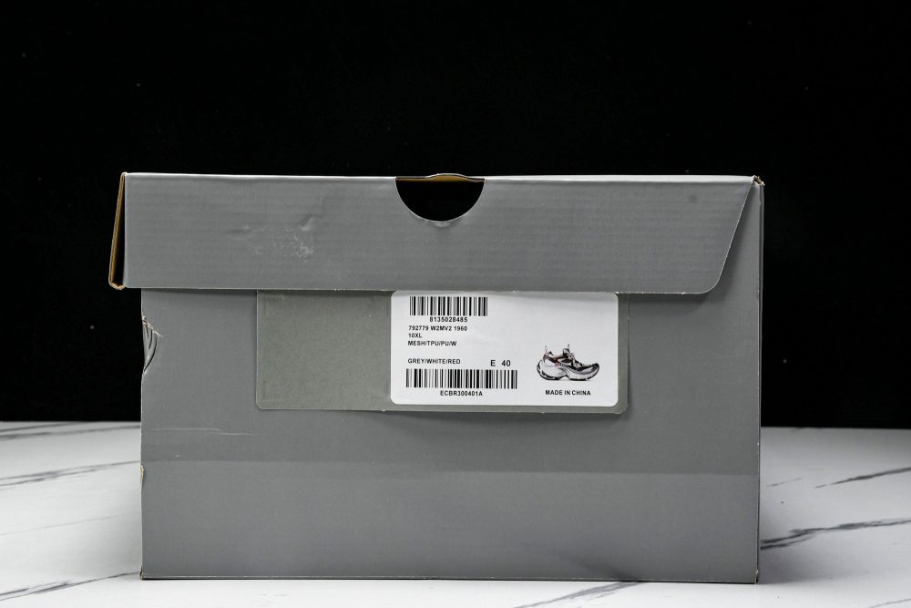 10XL Sneaker 'White Black Red' - Image 26