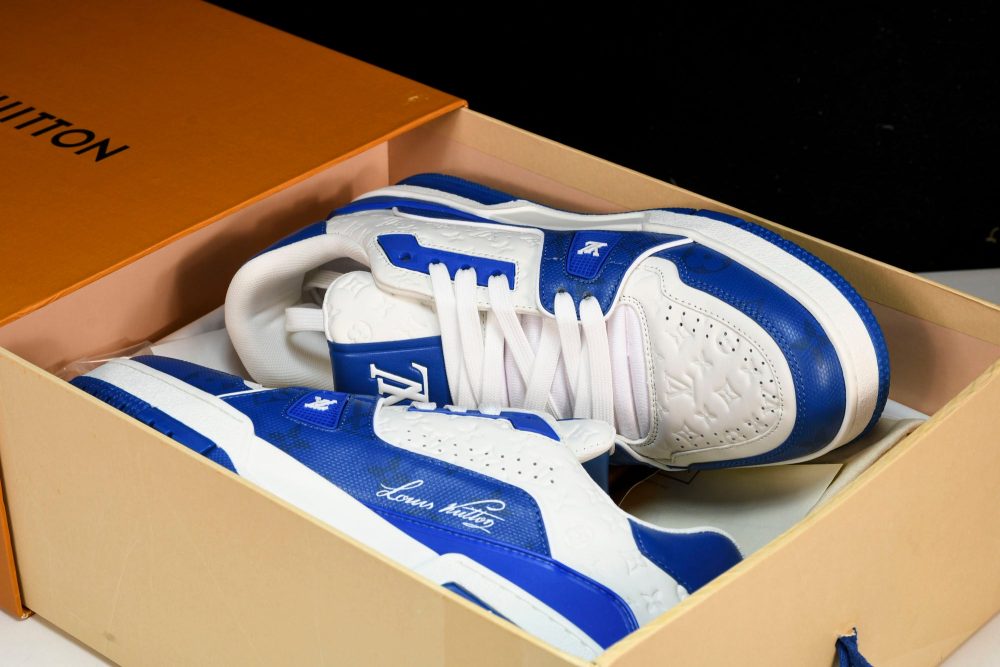 Louis Vuittоп Trainer Low 'Signature Blue' - Image 24
