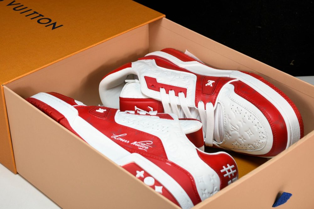 Louis Vuittоп Trainer Low 'Signature Red' - Image 24