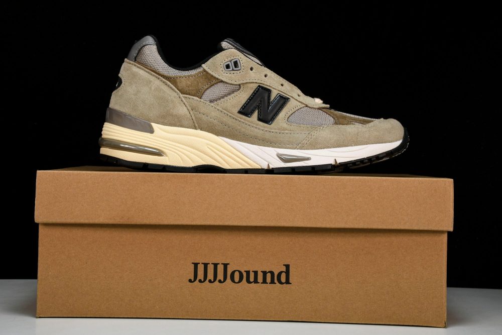 NB 991 x JJJJound MiUK 'Grey Olive' - Image 24