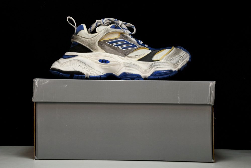 Cargo Sneaker 'White Blue' - Image 24